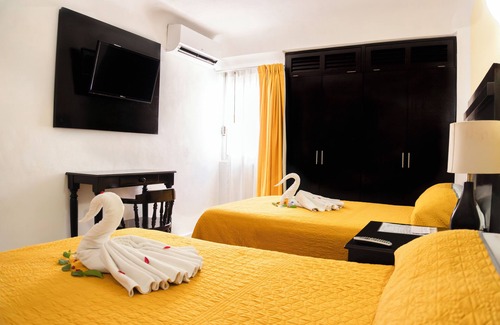 Área de la avenida Tulum Hotel | Hotel Antillano