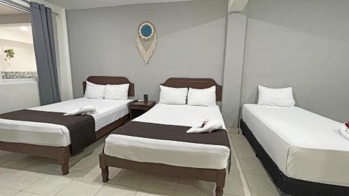 Centro Hotel | Hotel Balxibá alberca y estacionamiento