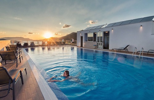 Neum Casa | Hotel Jadran - Twin Room with Balcony and Sea View