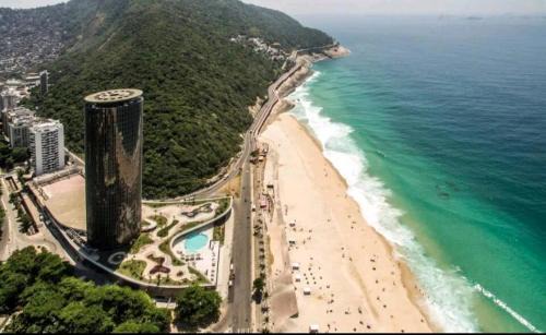 Sao Conrado Apartamento | Hotel Nacional quarto luxo
