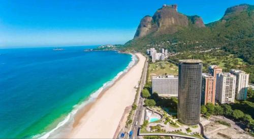Sao Conrado Apartamento | Hotel Nacional quarto luxo