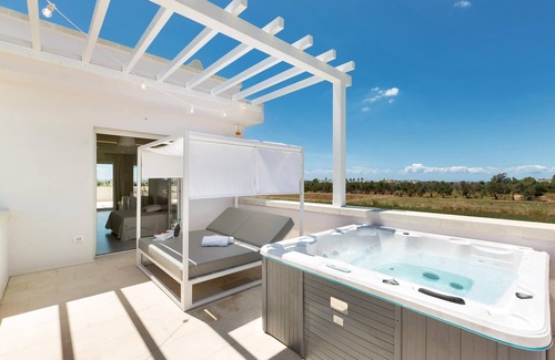 Torre Pali Apartamento | Hotel Perla Saracena - Suite Attico Jacuzzi