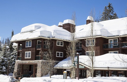 Whitefish Condominio | Habitación de estilo hotel de lujo
