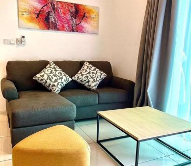 Ulu Kinta Apartamento | Hotspring 2 Room Suite @ Sunway Onsen with Theme Park View 4 to 6 pax