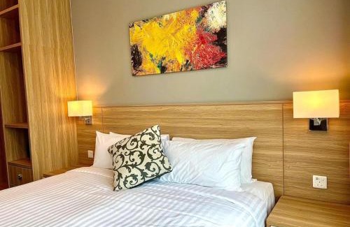 Ulu Kinta Apartamento | Hotspring 2 Room Suite @ Sunway Onsen with Theme Park View 4 to 6 pax