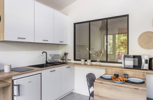 Saint-Helier Apartamento | Houat - Appartement 2p avec balcon à Rennes