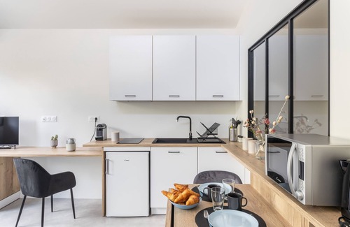 Saint-Helier Apartamento | Houat - Appartement 2p avec balcon à Rennes
