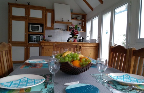Tregastel Villa | Casa 2-7 personas, 150m playa de la Greve Blanche en Trégastel