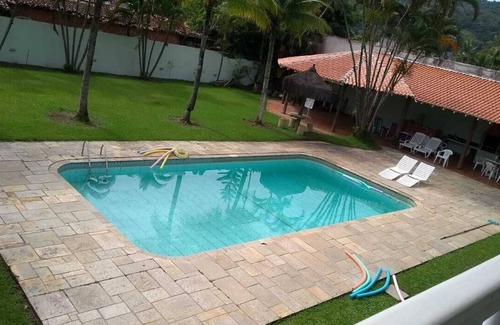 Jardim Mar e Ceu Casa | House 2 suites, swimming pool, barbecue, wi-fi - Mar Casado and Pernambuco Beach - Guaruja
