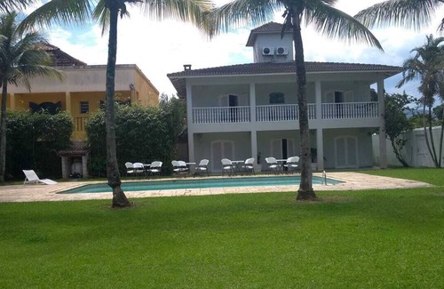 Jardim Mar e Ceu Casa | House 2 suites, swimming pool, barbecue, wi-fi - Mar Casado and Pernambuco Beach - Guaruja