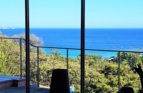 Porto-Vecchio Villa | CASA 5 * ACCESO A PIE DE PLAYA PALOMBAGGIA, VISTAS AL MAR.