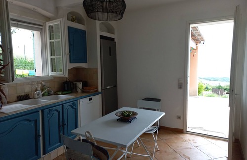 Aiguines Alquiler De Eote | House 6 People, Gorges du Verdon with panoramic view of Lake Ste Croix