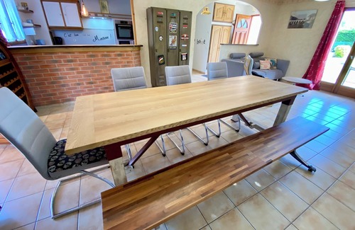 Lavilledieu Casa | House 6p, 3ch, private pool, jacuzzi, large garden with petanque game