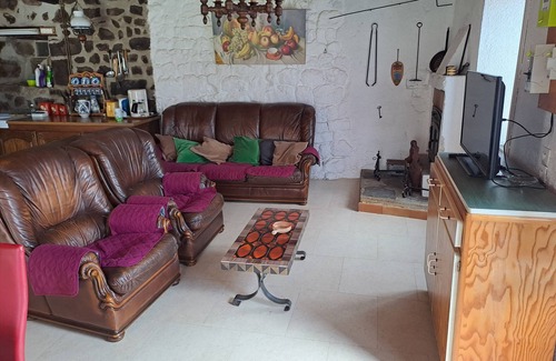 Chaneac Casa | Casa independiente en Ardèche con vistas al patio de la montaña