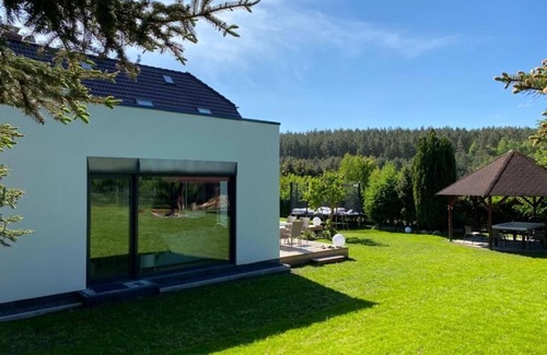gmina Wolin Casa | Casa DANUTA, 1,8km hasta la playa,Parque Nacional, 4 dormitorios, 4 baños, SAUNA