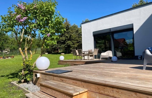 gmina Wolin Casa | Casa DANUTA, 1,8km hasta la playa,Parque Nacional, 4 dormitorios, 4 baños, SAUNA