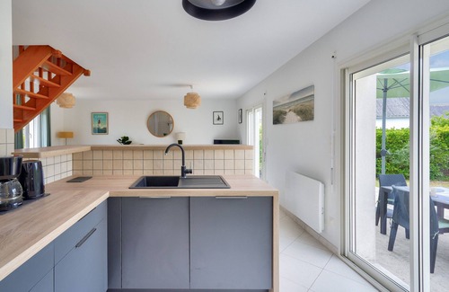 Guilvinec Chalet De Esquí | Casa para 4 adultos, 1 niño a 200m de la playa