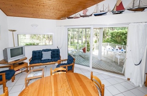 Lacanau-Ocean Casa | Casa 6 personas, residencia con piscina, Lacanau Océan