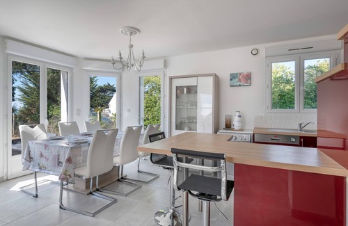 Sarzeau Chalet De Esquí | Haus 6 Personen mit privatem Strandzugang