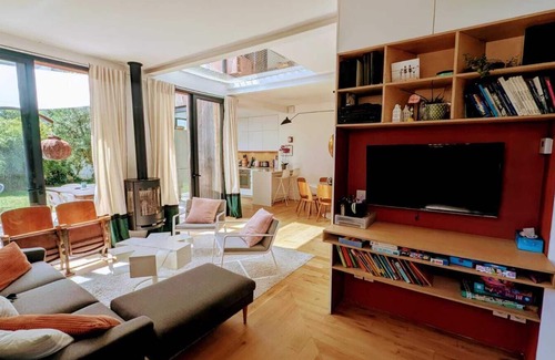 Les Lilas Casa | House garden &BBQ 20mn from châtelet by metro