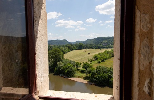 Beynac-et-Cazenac Cabaña | Rural-Vista al campo-Baño con ducha