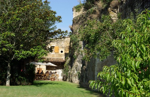 Beynac-et-Cazenac Casa | Casa-Baño con ducha-Vista al patio
