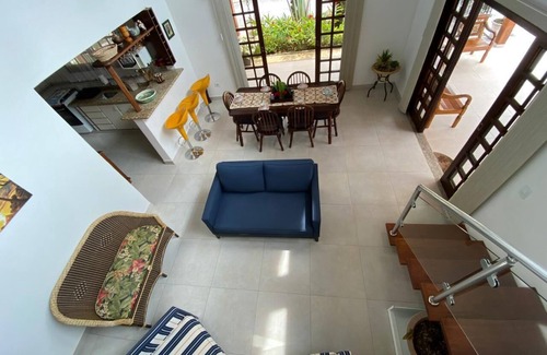 Praia do Pauba Casa | Casa en cond. 5 habitaciones con 3 suites, todas con aire, piscina y parrillas