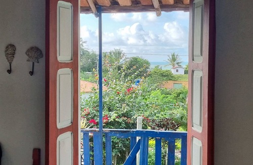 Cumuruxatiba Casa | Casa en Cumuruxatiba prox. Falesias, entresuelo y espaciosa suite, vista al mar