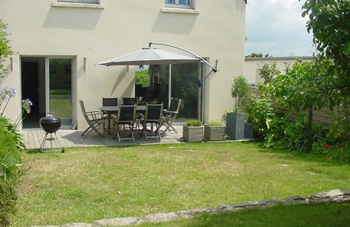 Kerroch Casa | Casa en Ploemeur: Acceso directo playa Vista y la isla de Groix