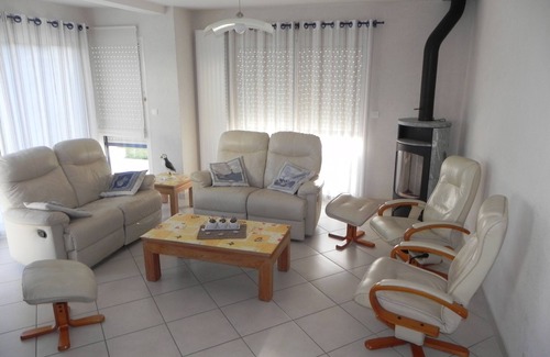 Plouescat Casa | House Ind. reciente 100 metros del mar y playas de arena, internet