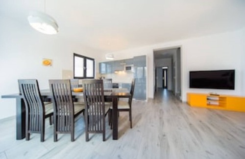 gmina Wolin Casa | House KATAMARAN 4 Bedrooms Baltic Sea Sea view Garden Barbecue W-Lan Playground Fishing