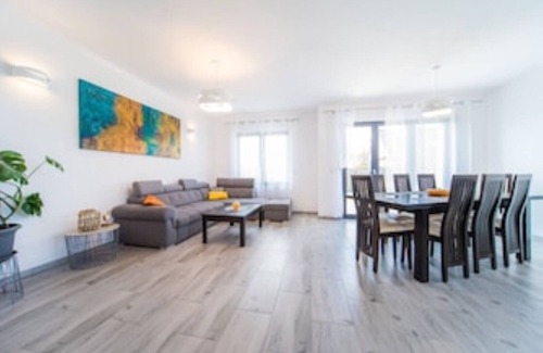 gmina Wolin Casa | House KATAMARAN 4 Bedrooms Baltic Sea Sea view Garden Barbecue W-Lan Playground Fishing