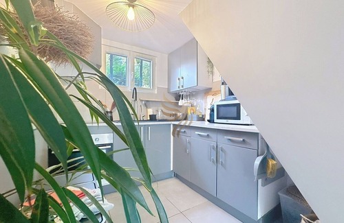 Biot Casa | House La Palmeraie 4p-Garden-wifi-park-jacuzzi