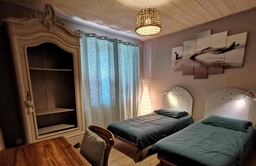 Saint-Maurice-d'Ibie Villa | CASA LE VIEUX MURIER CON TERRAZA CUBIERTA DE 50M²
