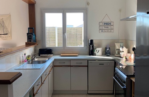 La Bouillie Casa | House les sables d'or les pins, plurien 2mn from the beach with garden