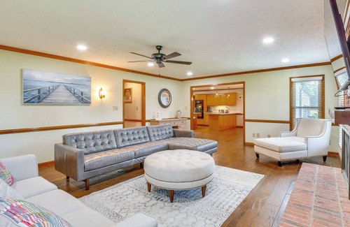 Spring Lake Casa | House on 20 Acres w/ On-Site Pond in Spring Lake!