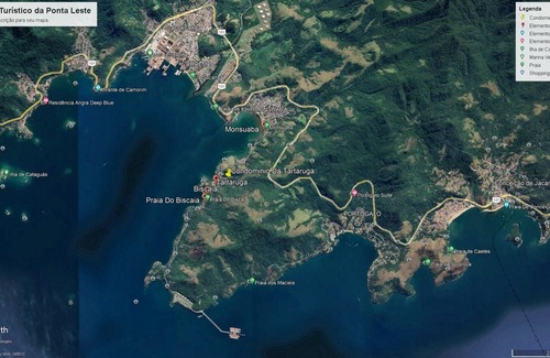 Biscaia Cabaña | House on large land on the sea, in condominium