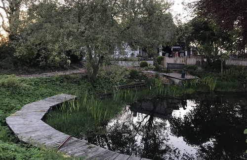 Jaderaltendeich Casa | Excepcional paraíso de techo de paja con jacuzzi y sauna en la bahía de Jade