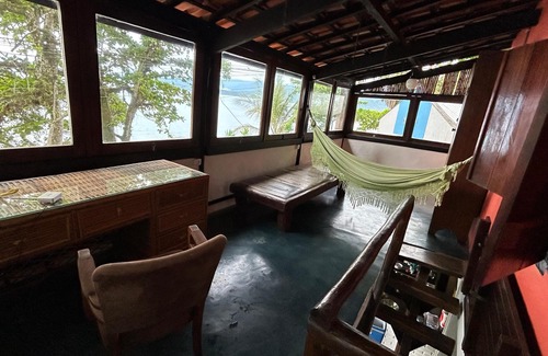 Picinguaba Casa | Casa de pie sobre la arena, frente al mar, 4 personas