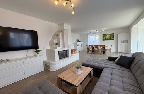 Bad Doberan Apartamento | House Ostseesprung - Apartment Sarah mezzanine free WLAN, parking lot and communal parking.