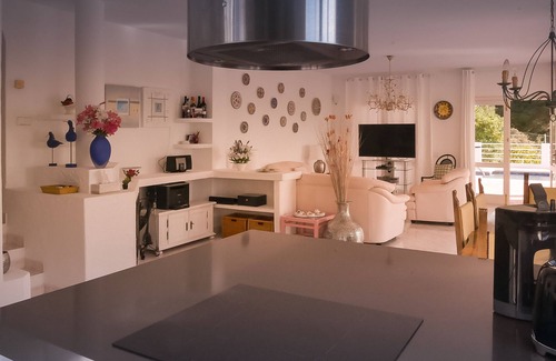 Sant Josep de sa Talaia Villa | Casa con vistas al mar, jardín privado y piscina - tranquila, wifi