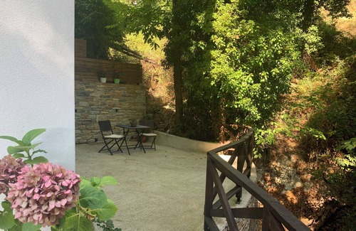 Tsagarada Casa | House with 120sg.m. Terraces. Privacy in the greenery with a view of the Aegean