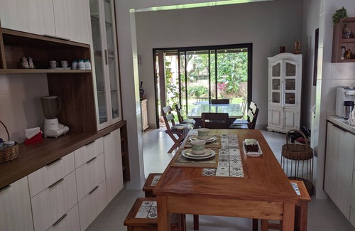 Barequecaba Casa | House With 3 Bedrooms, 100m from Guaecá Beach