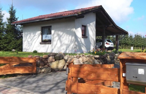 Muritz Casa | Casa con 30 m² y Waldsauna - Villa con sauna en el bosque Kranichfeld