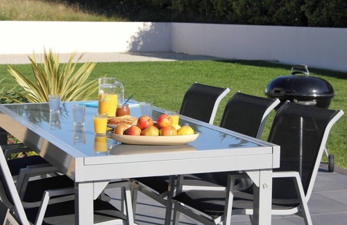 Cleder Casa | House with 30°C pool and enclosed garden 300m from Les Amiets beach - Bretagne