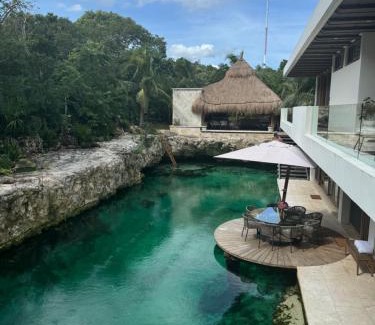 Xpu-Ha Villa | House with cenote and caves in Puerto Aventuras