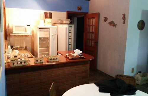 Barra do Una Casa | Casa con jardín a orillas del río Una - 1 suite