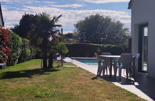 Saint-Jacques Casa | House with heated pool, all comforts, 500 m from the beach