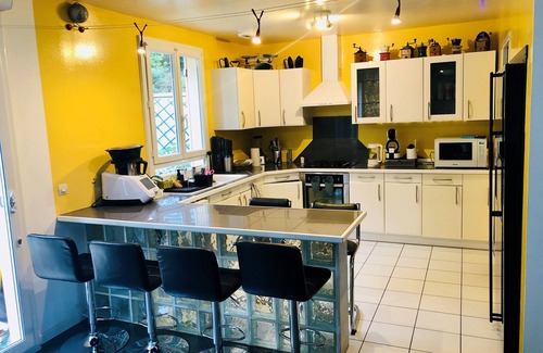 Villemeux-sur-Eure Casa | House with indoor pool 4 bedrooms 3 bathrooms billiards jacuzzi sauna