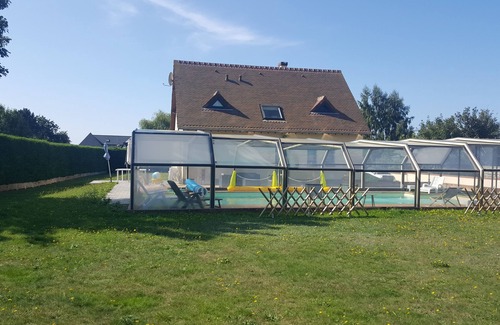 Martin-Eglise Casa | Casa con piscina cubierta en Dieppe
